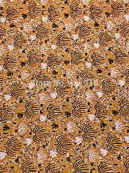 African-Fashion-Real-Wax-font-b-Print-b-font-font-b-Fabric-b-font-Dashiki-Orange-