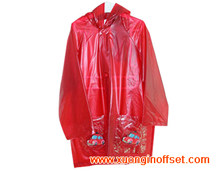 SX & In thành phẩm trên áo mưa -A-X-18