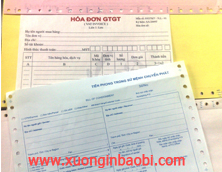 Giấy In Vi Tính Liên Tục 1 liên 210 mm x 279mm- Giấy In Vi Tính Liên Tục 1 liên 210 mm x 279mm-